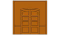 Woodland Scenics 30102 HO DPM Street Level Wall Loading Door