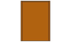 Woodland Scenics 30111 HO DPM 2-Story Blank Wall