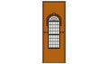 Woodland Scenics 30118 HO DPM Powerhouse Window