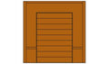 Woodland Scenics 30132 HO DPM Street Level Wall Overhead Loading Door