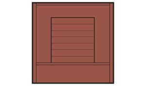 Woodland Scenics 30135 HO DPM Dock Level Wall Overhead Freight Door