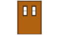 Woodland Scenics 30139 HO DPM 2-Story Wall Upper 2 Rectangular Windows