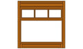 Woodland Scenics 30162 HO DPM Street Level Wall 20th Century Storefront Window
