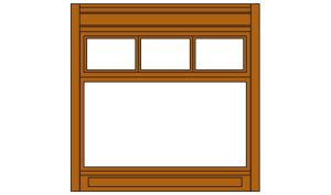 Woodland Scenics 30162 HO DPM Street Level Wall 20th Century Storefront Window