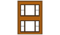 Woodland Scenics 30164 HO DPM 2-Story Wall 20th Century Windows