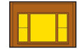 Woodland Scenics 30167 HO DPM 1-Story Wall 20th Century Windows