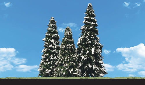 Woodland Scenics 3567 Snow Dusted Trees 2  3.5
