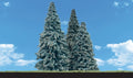 Woodland Scenics 3569 Blue Needle Trees 3.5  5.5