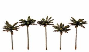 Woodland Scenics 3597 3 -3 .75  Small Palm Trees 5/pkg