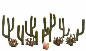 Woodland Scenics 3600 .5 -2 .5  Cactus Plants 13/pkg