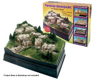 Woodland Scenics 4111 Mountain Diorama Kit
