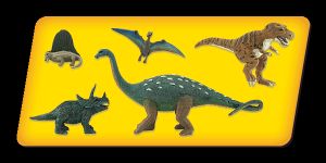 Woodland Scenics 4350 Prehistoric Life Scene