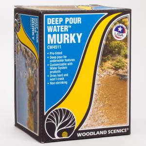 Woodland Scenics 4511 Deep Pour Water Murky