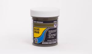 Woodland Scenics 4534 Water Undercoat Olive Drab