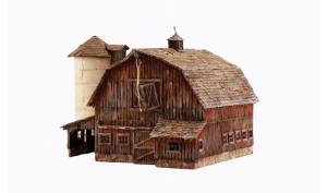 Woodland Scenics 4932 N B/U Old Weathered Barn