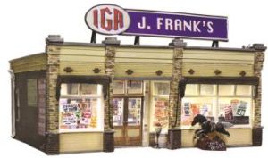 Woodland Scenics 4941 N B/U J. Franks Grocery