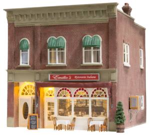 Woodland Scenics 4945 N B/U Emilios Italian Restaurant