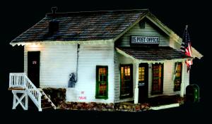Woodland Scenics 4953 N B/U Letters Parcels & Post Post Office