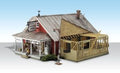 Woodland Scenics 5031 HO B/U Country Store Expansion
