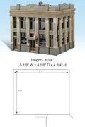 Woodland Scenics 5033 HO B/U Citizens Savings & Loan