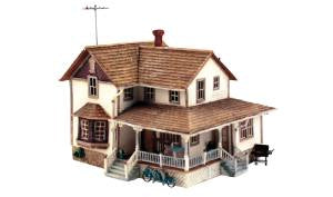 Woodland Scenics 5046 HO B/U Corner Porch House