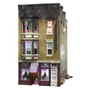 Woodland Scenics 5051 HO B/U Bettys Burning Building