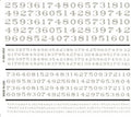 Woodland Scenics 510 RR Roman Numbers/white Dry Transfer