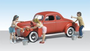 Woodland Scenics 5339 N AutoScene Suds & Shine