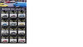 Woodland Scenics 5359 HO Modern Era Vehicles Assortment w/ Merchandiser Includes v