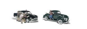 Woodland Scenics 5540 HO AutoScenes/Getaway Gangsters