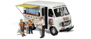 Woodland Scenics 5541 HO AutoScenes/Ikes Ice Cream Truck