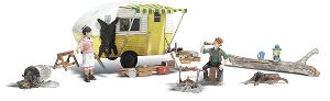 Woodland Scenics 5542 HO AutoScenes/Ma&Pas Trailer Haven