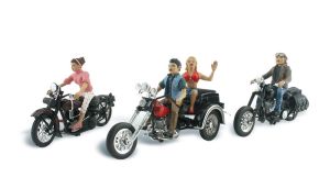 Woodland Scenics 5549 HO AutoScenes/Born to Ride