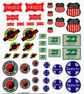 Woodland Scenics 558 Railroad Heralds Dry Transfer Dry Transfer