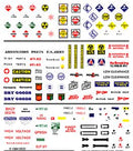 Woodland Scenics 560 Crate Labels & Warning Signs Dry Transfer Dry Transfer