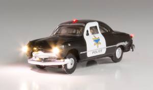 Woodland Scenics 5613 N Just Plug Police Car