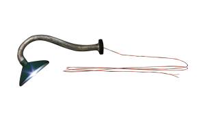 Woodland Scenics 5662 O Just Plug Gooseneck Wall Mount Lights