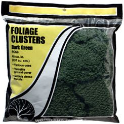 Woodland Scenics 57 Foliage Cluster/Light Green