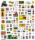 Woodland Scenics 570 Mini Product Logos Dry Transfer