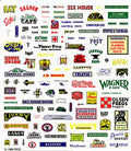 Woodland Scenics 572 Mini Business Signs Dry Transfer