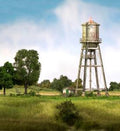 Woodland Scenics 5866 O B/U Rustic Water Tower