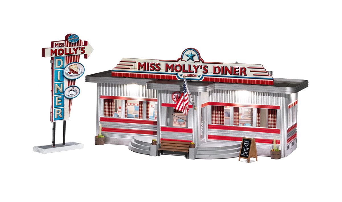 Woodland Scenics 5870 O B/U Miss Mollys Diner
