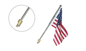 Woodland Scenics 5955 Large US Flag Wall Mount