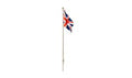 Woodland Scenics 5959 Medium Union Jack Flag-Pole