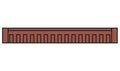 Woodland Scenics 60132 N DPM Cornice