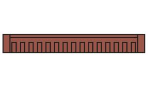 Woodland Scenics 60132 N DPM Cornice