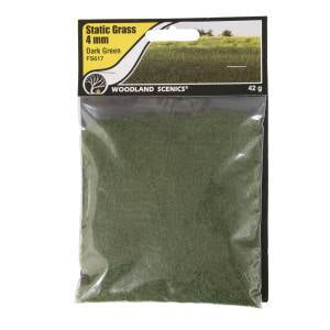 Woodland Scenics 617 Static Grass Dark Green 4mm