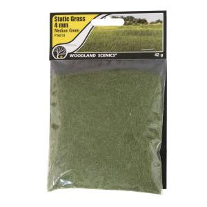 Woodland Scenics 618 Static Grass Medium Green 4mm