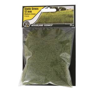 Woodland Scenics 626 Static Grass Medium Green 12mm