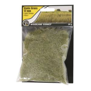 Woodland Scenics 627 Static Grass Light Green 12mm